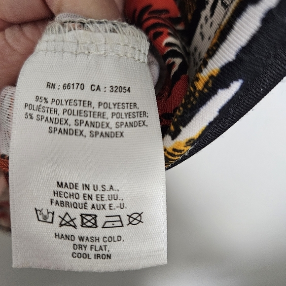 Maeve Anthropologie Iguazu Ikat Print Women's Pencil Skirt Size XS - Picture 8 of 8